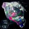 OPAL EMPIRE Opale Nero Naturale Grezzo, Opale Fuoco Pietra, Opale Etiopia 11,5ct 22x14mm