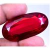gemscopious 130.30 CT Naturale Sangue Rosso Mozambico Rubino Certificato Big-Size Loose