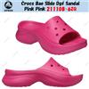 Crocs Bae Slide Dgf sandalo rosa rosa 211108-6ZQ taglia unisex