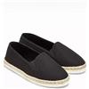 Freeman Espadrillas Nere Slip On Freemans UK 6.5 (F1008)