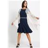 Freemans Poncho In Pizzo FREEMANS Color Avorio Taglia Unica (fm195-6)