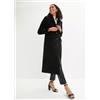 Freemans Cappotto Lungo In Pelliccia Sintetica Nera Taglia Plus UK 14