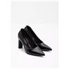 Freeman Scarpe Da Sera Con Tacco Stiletto In Pelle Sintetica Nera Freemans UK 3 (F1016)