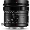 TTArtisan Obiettivo inclinabile F1.4 da 50 mm compatibile con attacco Micro Four Thirds M43, nero