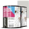 JOVIRA PINTURAS Vernice Per Piastrelle 1,5 Litri | a Base d'acqua. Date un nuovo look alla vostra cucina e al vostro bagno. (2x750, Grigio Humo). C-5-2