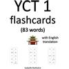 Isabelle Defévèr YCT 1 flashcards (83 words) with English translatio (Tascabile)