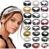 Viccess 24 Pezzi Fasce Capelli Vintage Donna Turbante Fasce Ritorto Yoga Testa Carino Accessori per Donna e Ragazza,Colore Casuale