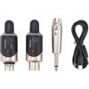 No Adattatore per Microfono UHF XLR Trasmettitore e Ricevitore Converti9983