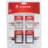 Singer Best-Of - Set di aghi per macchina da cucire (4 blister/25 aghi)