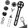 Generic Supporto per computer da bicicletta, in nylon, supporto per action camera GPS, montaggio sicuro sul manubrio, registrazione video stabile, staffa contachilometri per mountain bike, avventure