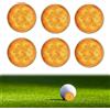 Goktvai 6pz Segnapalline da Golf, Divertenti Segnapalline da Golf a Forma di Biscotti Regali Sportivi Accessori per Golfisti Donne e Uomini