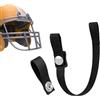 Generic Sottogola per casco da calcio, regolabile, per riparare elmetti rigidi, con passanti staccabili per orecchie da hockey, per giovani adulti, all'aperto, cortile, competizioni