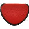 NexRen La copertura per putter da golf per putter a semicerchio si concentra sulla protezione della traspirabilità e sulla vestibilità utilizzando rete di nylon e materiali interni in peluche (nero)