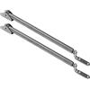 Generic Supporto per Portello a Molla per Carichi Pesanti in Acciaio Inossidabile da 320 Mm, Set da 2, Supporto Durevole per e Yacht