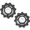 ReachMall Puleggia per deragliatore posteriore 11T per Ultegra RD-R8000/8050, guida in resina e ruote di tensione, nero, confezione da 2