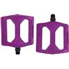 Auratrove Pedali per bicicletta, in plastica e nylon, per mountain bike e bici da strada, con cuscinetto DU antiscivolo, 15 mm, compatibili con coppia nera per battistrada da 100 mm