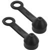 Luxshiny 2 Pezzi Tappo Antipolvere per Regolatore da Immersione in Epdm+TPE Nero, Protezione Resistente per Attrezzatura Subacquea in Non Salino