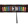 Generisch Tappetino da golf per esercitarsi al chiuso, simulatore a casa, per allineamento, guida ad arco da putting, strumento verde per uomini, papà, patio, appartamento, balcone, 50 x 300 cm