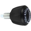 MERRYHAPY Manopola a Sfera Regolabile per Perno di Bloccaggio 8mm in ABS Molla per Attrezzature Fitness e Macchine Ginniche Multifunzione da Palestra