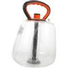 CLISPEED Kettlebell Regolabile Riempito D'acqua 40 Kg con Guscio in PVC Morbido, Attrezzatura per Allenamento della Forza Donna Principiante, Macchina per Squat Casa Palestra