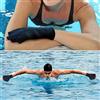 BEAZOOM Guanti fitness in neoprene con design palmato, per nuoto e immersioni, regolabili, taglia SML, rosa