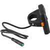 EasyByMall UART - Display per bici elettrica, schermo di protocollo CAN per Bafang M500 per m600 per bbs01 02 HD Motor DZ41 bicicletta elettrica display LCD 200g (UART)