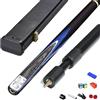 BCJMKDX Stecca da Biliardo, Stecca da Biliardo 3/4, Stecca Cinese Nera migliorata, 9,5 mm a 10