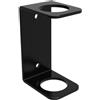 Jurtmy Supporto da parete per manubri in acciaio, robusto montaggio a parete per riporre manubri in casa, palestra o sport pesanti, nero (posizione singola rack)