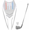 Genérico Divot - Clip per cappello, strumento da golf , clip magnetica per cappelli da golf, in lega di zinco, in 6 modelli, per pulire le fessure delle mazze della verde