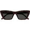 Saint Laurent Occhiali da Sole SL 276 MICA 002 New Wave Marrone/Grigio Donna 53/16/145