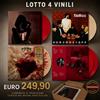 LP 4 VINILI AFTERHOURS CAPAREZZA FRANCO BATTIATO LITFIBA EDIZIONI COLORATE