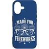 Patriotic USA America Anniversary Pride Custodia per iPhone 17 Fatto per fuochi d'artificio festa patriottica celebrazione