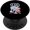Aharon's Stuff Seoul Corea del Sud Viaggio Icone E Monumenti Asia Souvenir PopSockets PopGrip Adesivo