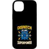 Calm Behind Chaos Dispatch Strong Apprec Custodia per iPhone 14 Plus Polizia Dispatcher 911 Operatore Primo soccorritore