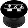 Sport Fencing Gift And Gear For Men And Scherma divertente scherma per scherma PopSockets PopGrip Adesivo