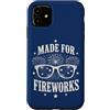 Patriotic USA America Anniversary Pride Custodia per iPhone 11 Fatto per fuochi d'artificio festa patriottica celebrazione