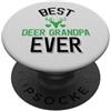 Cute Deer Family Apparel Il miglior nonno cervo di sempre PopSockets PopGrip Adesivo