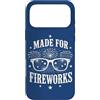 Patriotic USA America Anniversary Pride Custodia per iPhone 17 Pro Max Fatto per fuochi d'artificio festa patriottica celebrazione