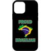 Brazilian Flag Heritage Apparel & Gifts Custodia per iPhone 12 mini Brasile Bandiera Latino Americana Uomini Donne Bambini Orgoglioso Brasiliano