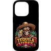 Agave Sunset Society Adult Humor Men Wom Custodia per iPhone 14 Pro Tequila Vibes Divertente Scheletro Fiesta Cinco de Mayo Bere