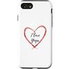 Simmon's Merch Custodia per iPhone SE (2020) / 7/8 I Love Yoga - Italia Arte Grafica