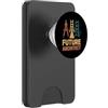 Civil Engineer Vintage Bridge Builder Dr Futuro Architetto Divertente Detto Studente di Architettura PopSockets PopWallet per MagSafe