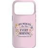 Morning Mercy Collection Custodia per iPhone 17 Pro Le sue misericordie sono nuove lamentazioni ogni mattina 3 22 23