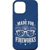 Patriotic USA America Anniversary Pride Custodia per iPhone 12 Pro Max Fatto per fuochi d'artificio festa patriottica celebrazione