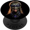 Intergalactic Mullet Society Men Women K Alien Mullet Extraterrestre Partito Rocker Sci-Fi Umorismo PopSockets PopGrip Adesivo