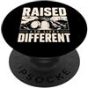 Redeemed Path Resurrection Art Cresciuto per vivere una tomba vuota cristiana diversa PopSockets PopGrip Adesivo