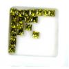6 KT / 3 MM Verde Tormalina Gemma 20 Pezzi Lotto Naturale Taglio Quadrato