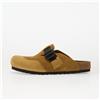 Birkenstock Scarpe Birkenstock Boston Nova 2.0 Leather-Suede Unisex Cork Brown