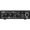 YAMAHA Interfaccia audio/MIDI USB-C 2-in/2-out con supporto 32-bit/192kHz, 2 ingressi combo, DSP per mix/effetti, suite software Steinberg, nero