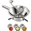 La Bonne Graine - Moulin Passa-Verdure Ø 24 cm in Acciaio Inox - 3 Griglie Intercambiabili - Passapuré, Soupe, Purè